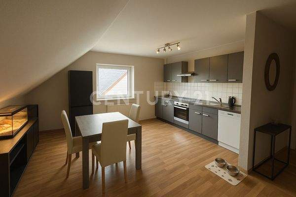 Essbereich mit Küche