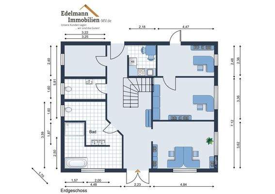 Grundriss Erdgeschoss