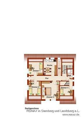 Grundriss Dachgeschoss