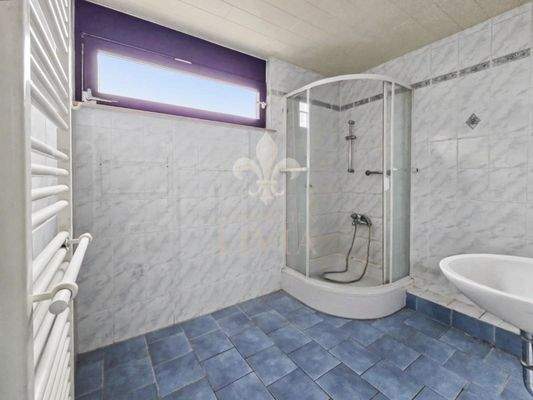 Badezimmer mit Dusche