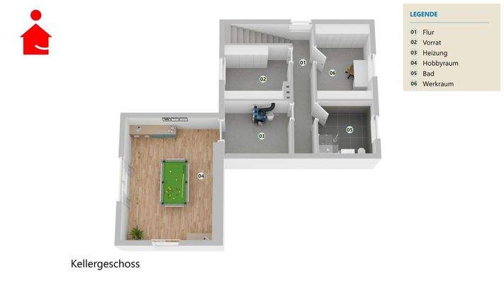 Grundrissvisualisierung, KG