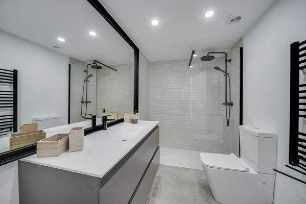Bathroom in apartment in Magaluf
