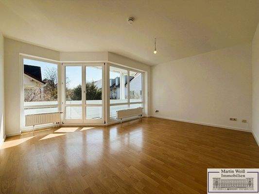 Blick in das Hauptschlafzimmer