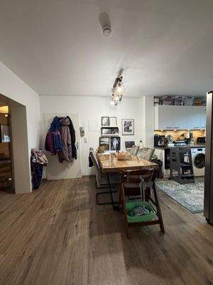 Esszimmer mit Küche