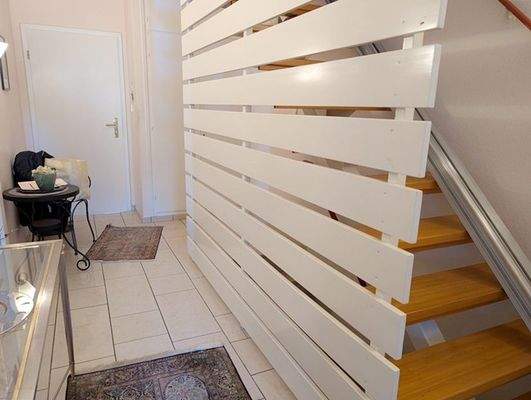 einladender Flur im EG