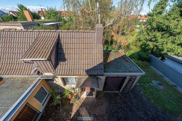 Blick auf das Nebengelass