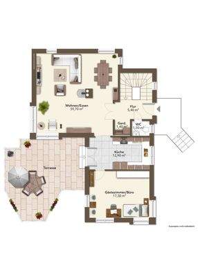 Grundriss Erdgeschoss