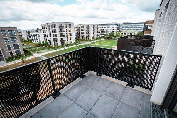 Balkon/Aussicht-Bsp. baugleiche Wohnung/andere Etage