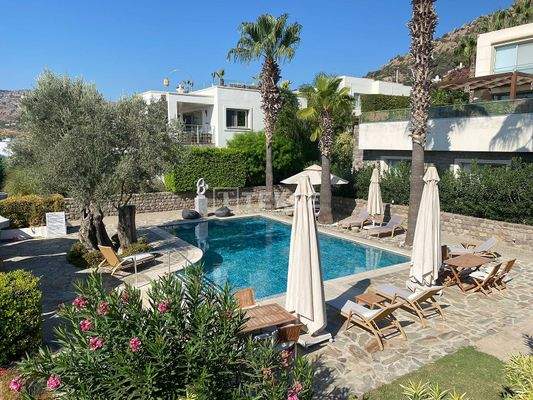 Furnished Apartment with Cove View in Bodrum Türkbükü