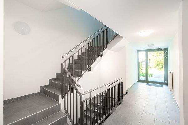 Modernes Treppenhaus