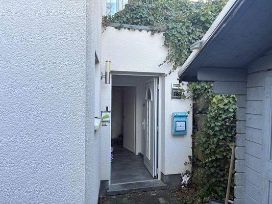 eigener Hauseingang