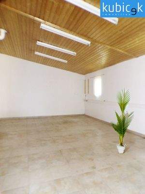 Büro mit Gartenausgang