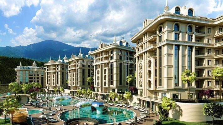 First Class Apartments from Luxury Project in Alanya