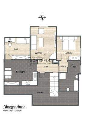 Grundriss Obergeschoss