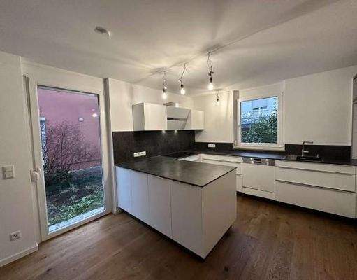 Küche Ansicht aus dem Wohnzimmer