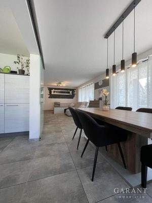 offenes Raumkonzept Ess- und Wohnbereich