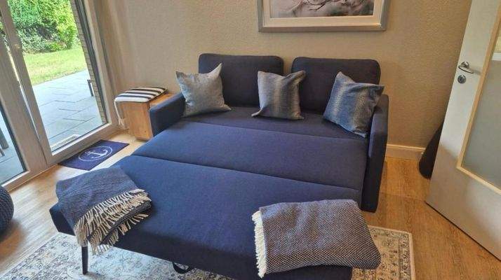 Schlafsofa im Wohnzimmer