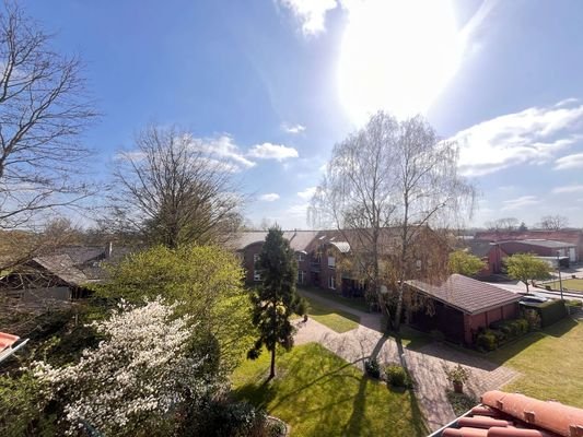 Blick vom Balkon