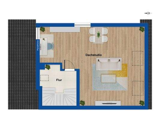 Grundriss Dachgeschoss