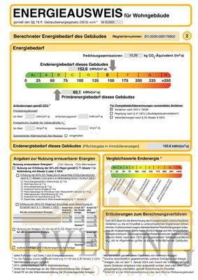 Energieausweis S. 2 Haus B