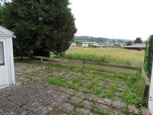 Gartenanteil mit Ausblick 