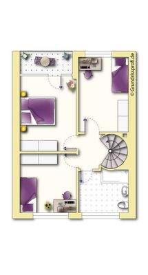 Grundriss Obergeschoss