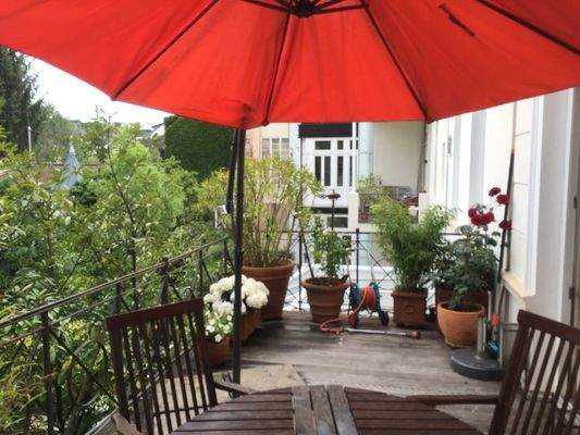 Dachterrasse (Sommer)