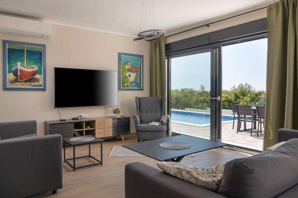 Wohnzimmer/Fernsehwand