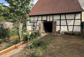 Scheune mit Garten
