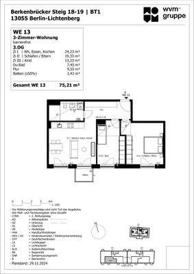 Verkaufsgrundriss WE 13-001