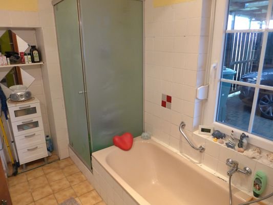 Badezimmer Dusche-Badewanne