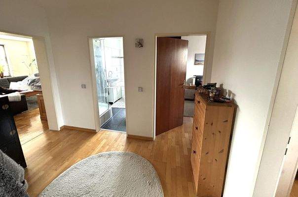 Aufteilung flexibel nutzbar