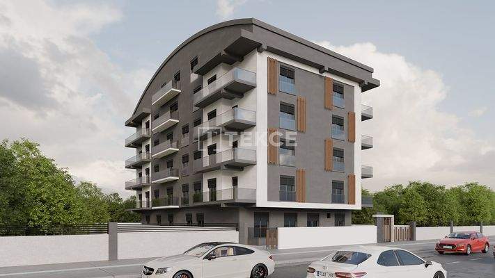 Apartments Near Social Amenities and Sea in Antalya Muratpaşa