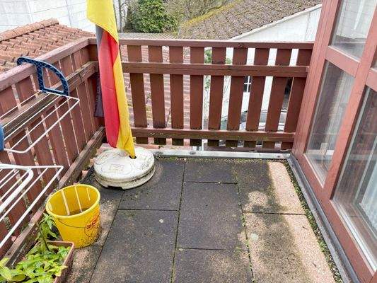 Balkon zum Entspannen