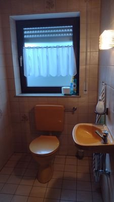 Toilette im EG