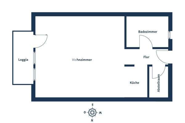 Grundriss WE 100 Etage 2