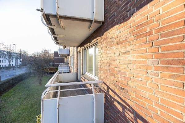 Blick auf den zweiten Balkon