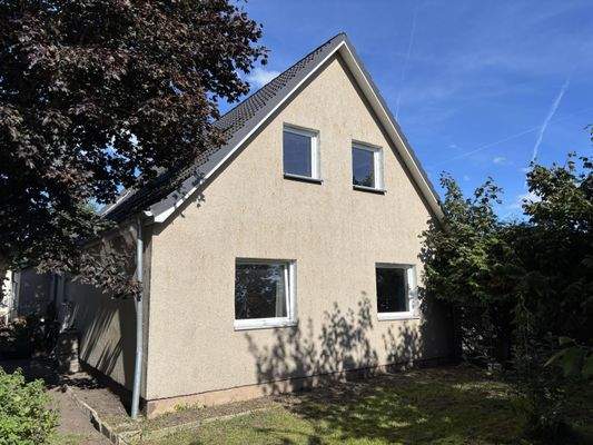 Südseite des Hauses