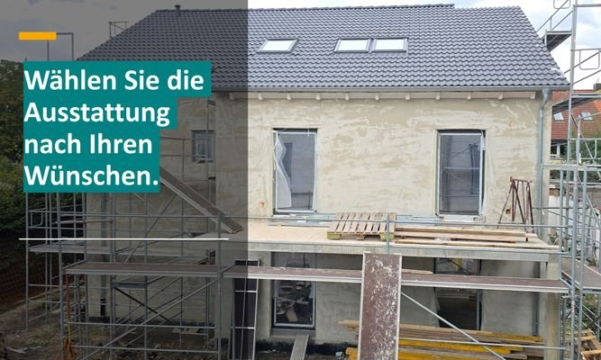 Wählen Sie die Ausstattung nach Ihren Wünschen