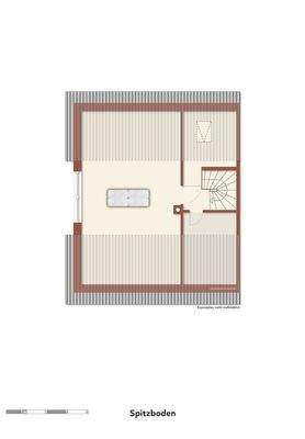 Grundriss Spitzboden