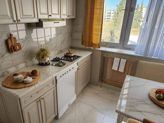 Visualisierung Küchenansicht