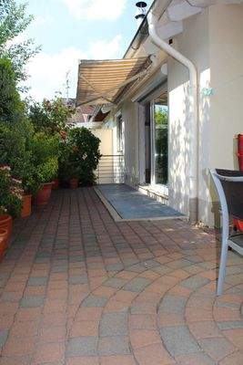 TerrasseBlick Eingang WZ