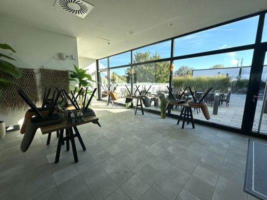 Restaurant und Eventbereich im OG