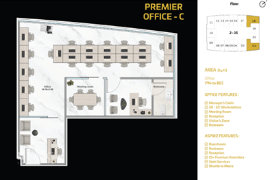 Grundriss B Büro oder Praxis