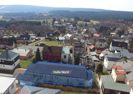 Halle Nord (markiert)