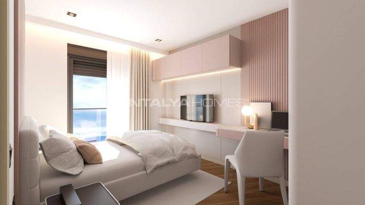 2-Bedroom Standard and Duplex Flats with Pool in Antalya