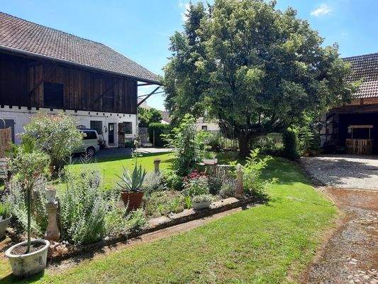 Ansicht mit Innenhof und Nordseite