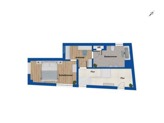 Grundriss Obergeschoss