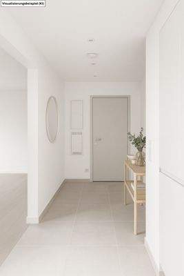 Flur Visualisierungsbeispiel (KI)