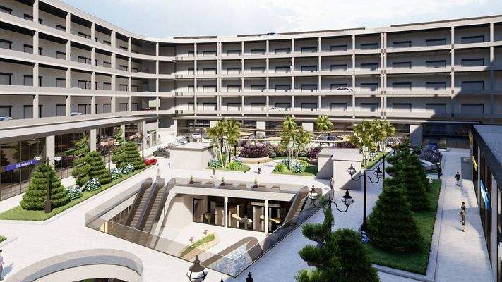 Shops in Automotive-Focused Commercial Center in Antalya